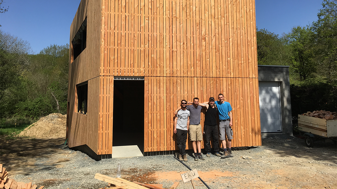 maison ossature bois Vertou 44