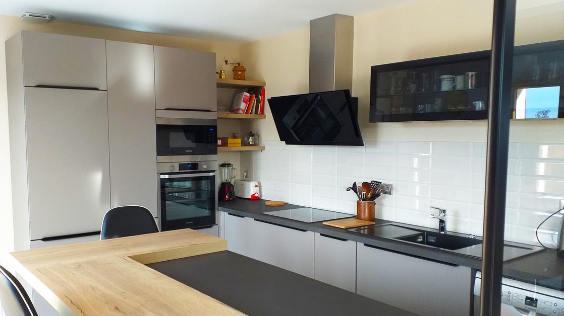 rénovation cuisine moderne Le Mans