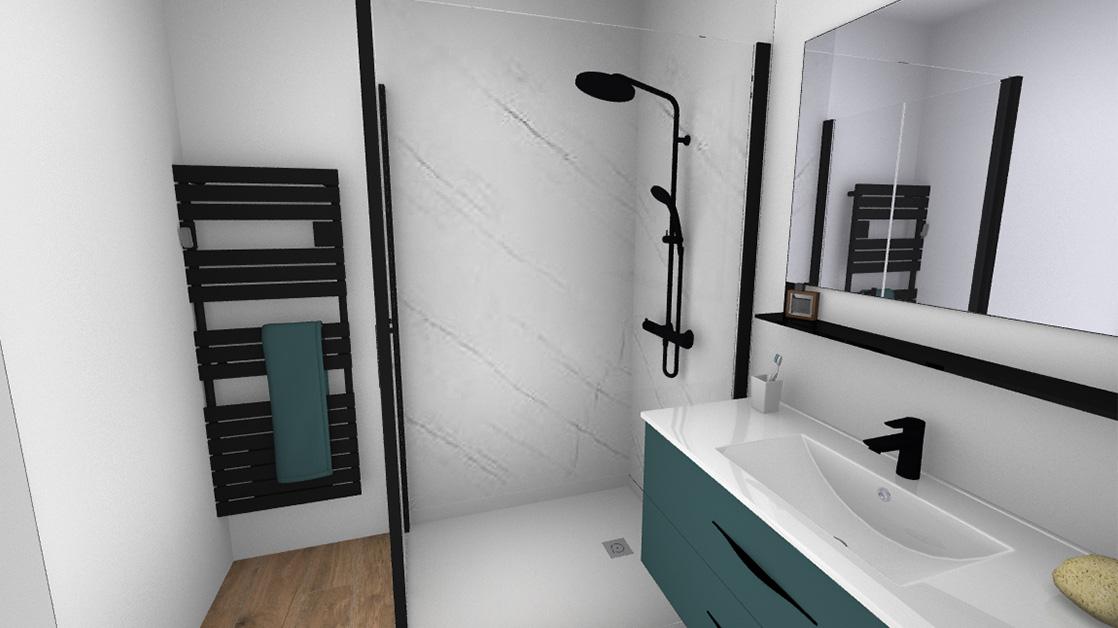 Rénovation complète d'une salle d'eau