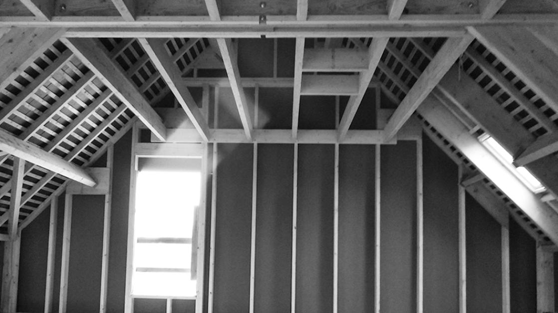 Construction d'une maison en ossature en bois