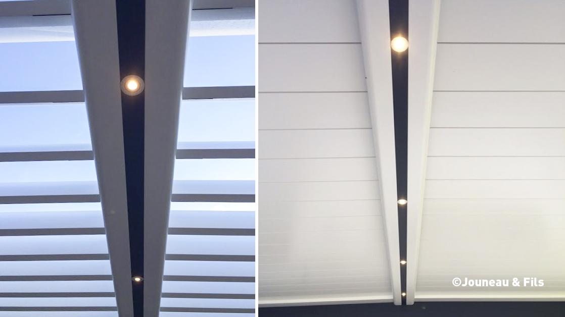 Une pergola bioclimatique