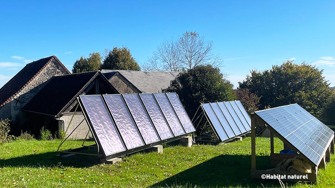 La pose de panneaux solaires