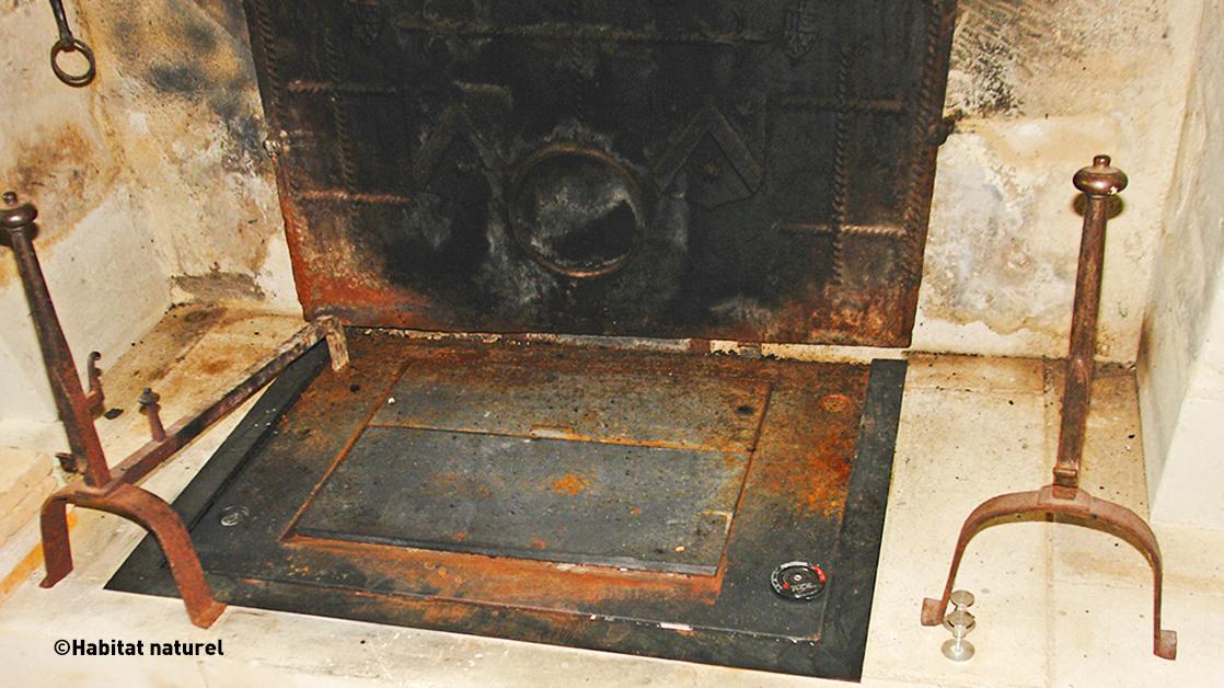 Une cheminée traditionnelle  