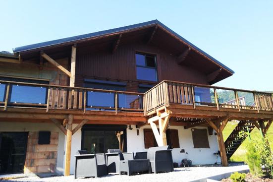 Rénovation extérieure d'un chalet en Alsace 