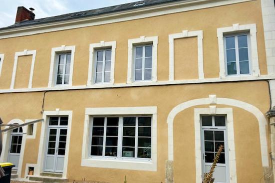 Rénovation d'une façade dans le 72