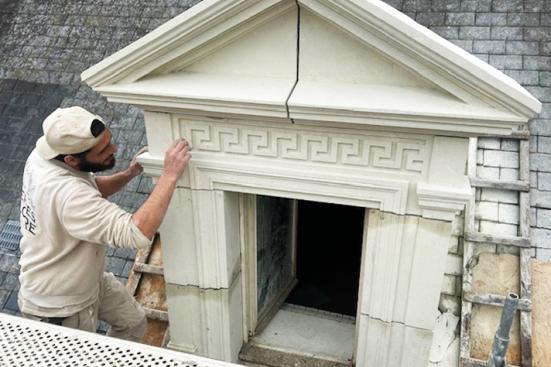 Restauration d'une lucarne