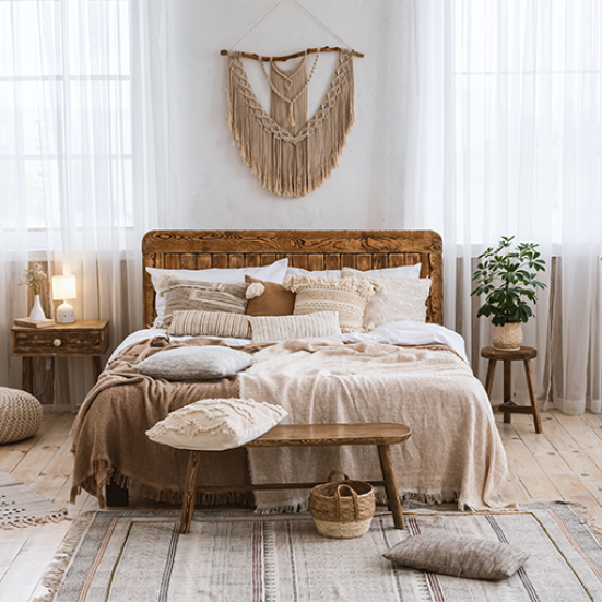 chambre zen plantes