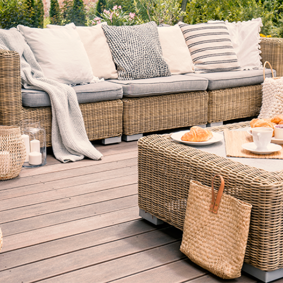 Terrasse claire
