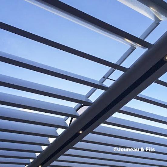 Un éclairage naturel d'une pergola 