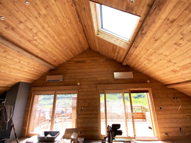 Rénovation d'un chalet dans Les Vosges