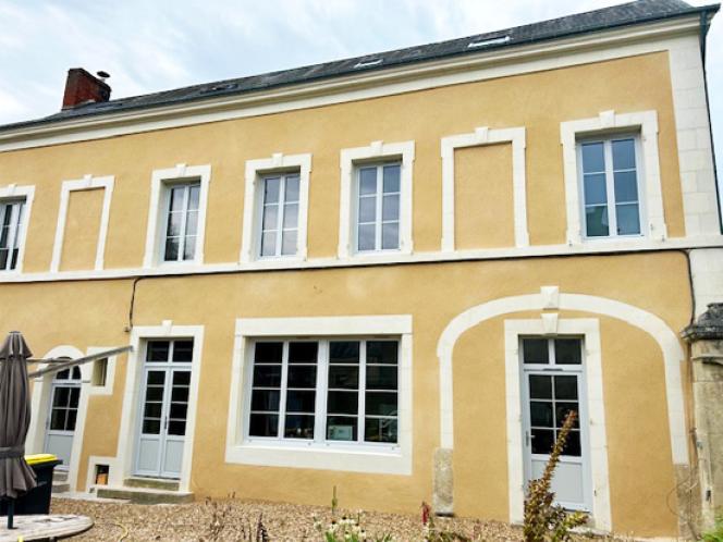 Restauration d’une façade dans le (72)