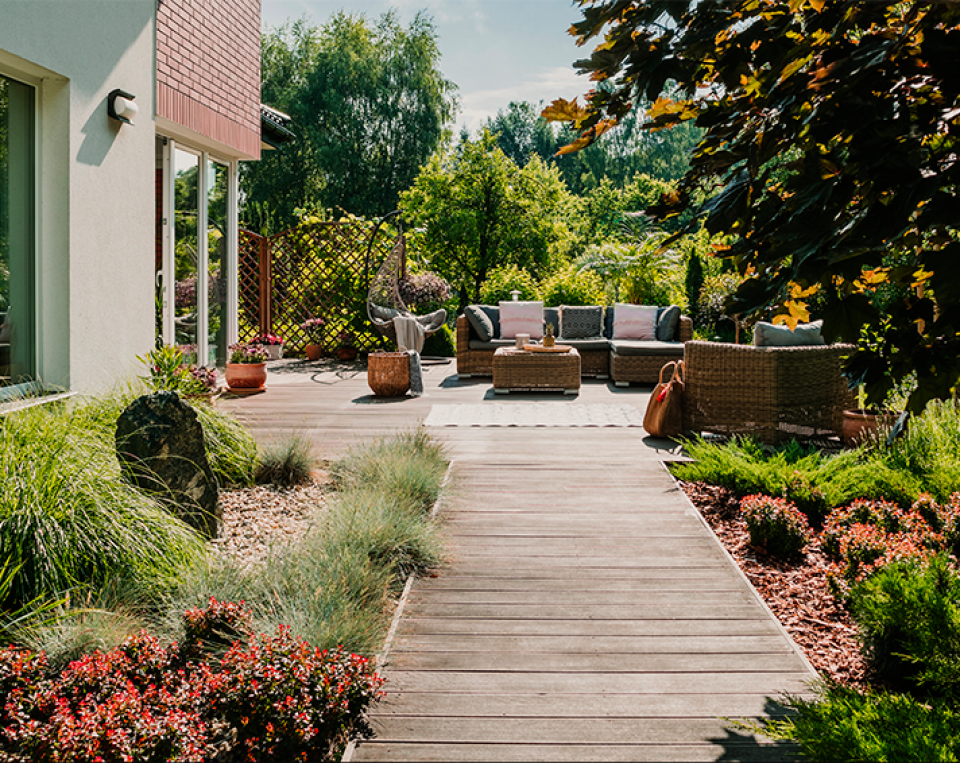 Aménagement terrasse et jardin