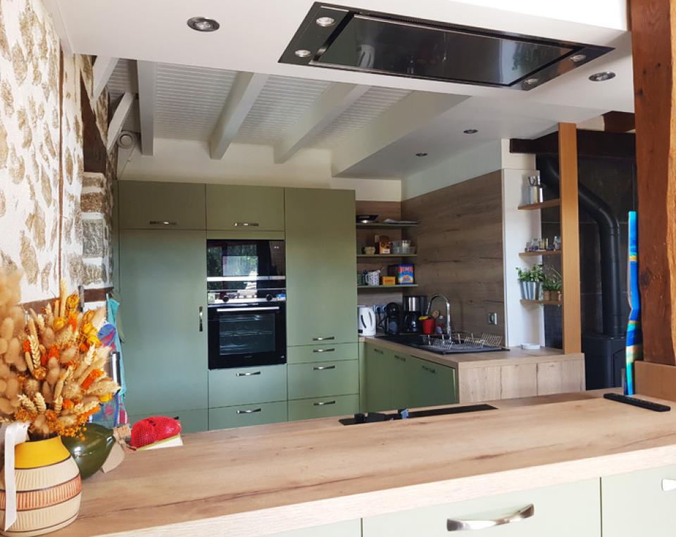 Rénovation d'une cuisine en Corèze