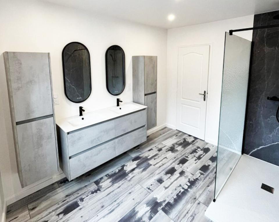 Rénovation d'une salle de bain à Brest