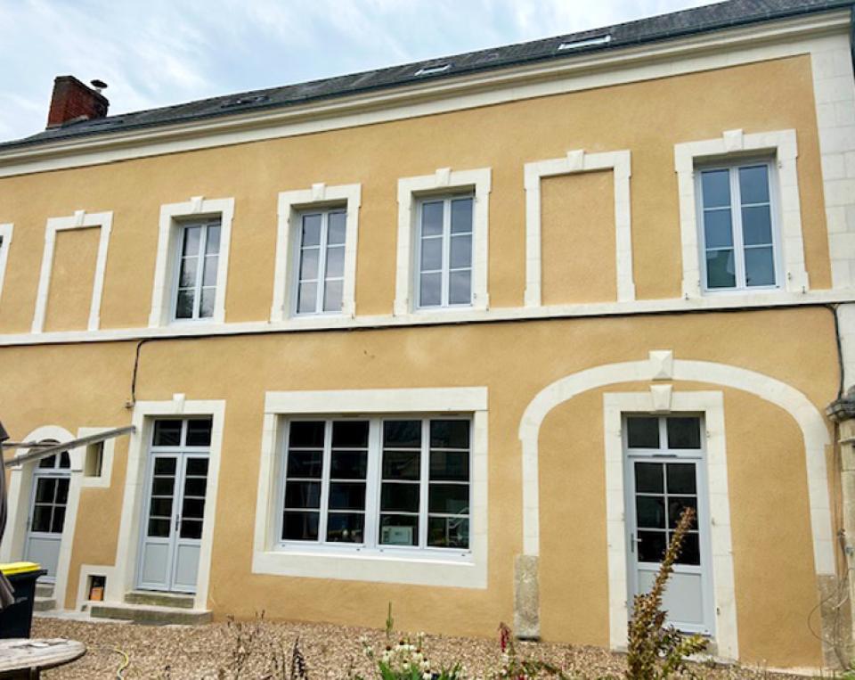 Rénovation d'une façade dans le 72