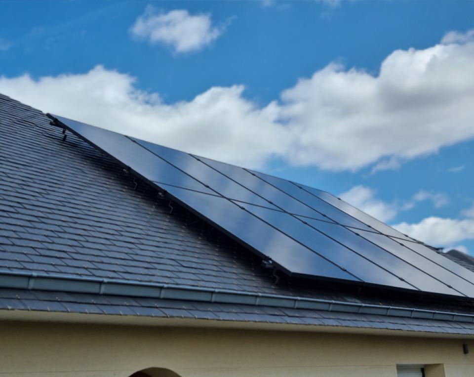 Pose de panneaux photovoltaïque